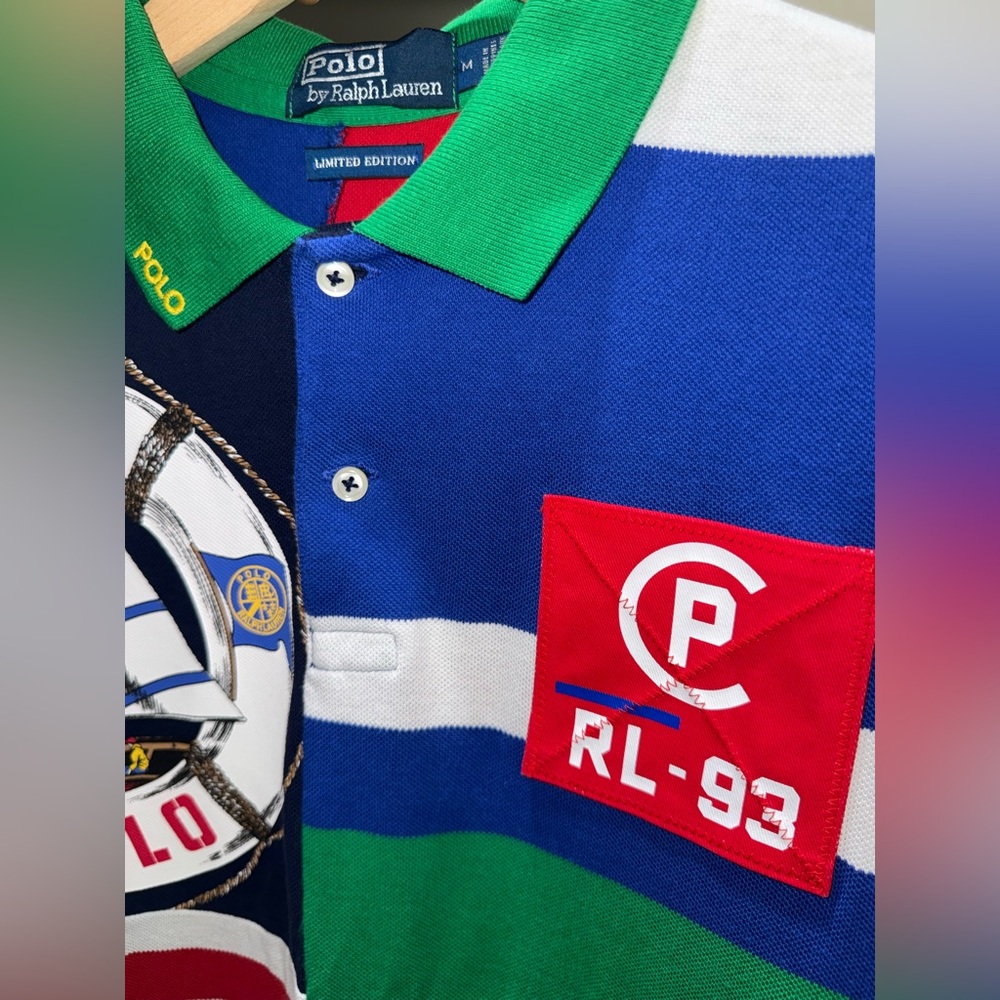 Ralph Lauren Limited Edition Multicolor Polo Shirt - Picture 7 of 7
